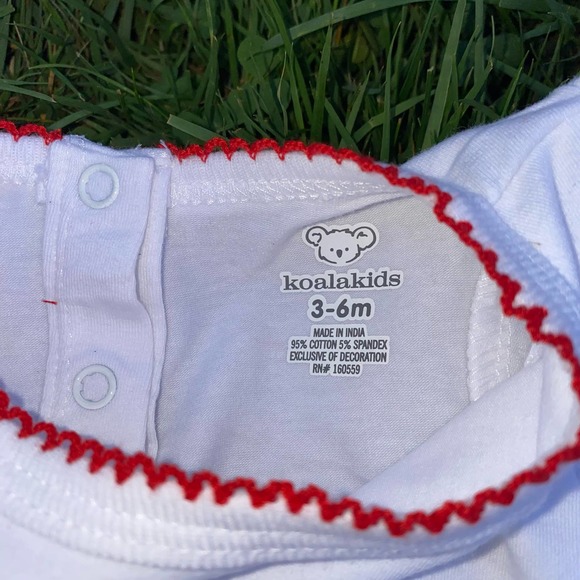 NWT Koala Baby First Fourth of July Bodysuit & Shorts Set (Size 3-6 Months) - Picture 3 of 7